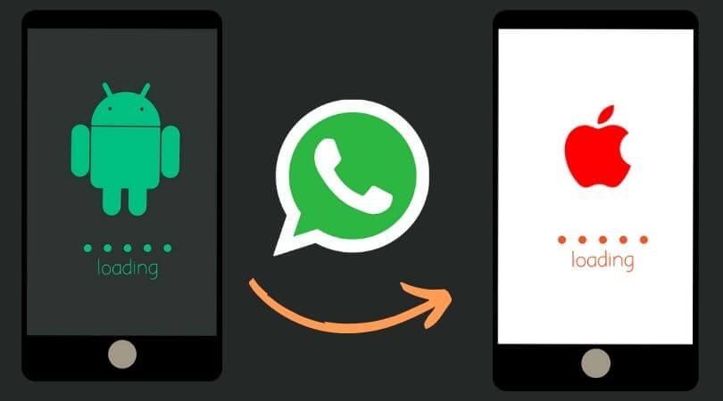 WhatsApp from Android to iPhone