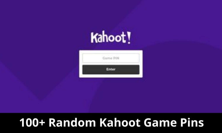 100+ Random Kahoot Game Pins