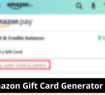 Amazon Gift Card Generator Tool