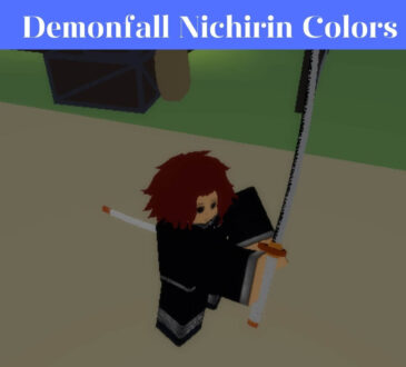 Demonfall Nichirin Colors