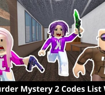 Murder Mystery 2 Codes List Wiki
