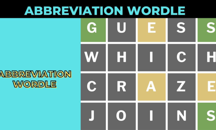 Abbreviation Wordle