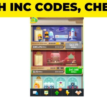 Cash Inc Codes, Cheats