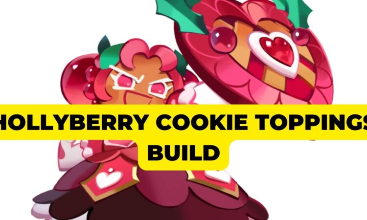 Hollyberry Cookie Toppings Build