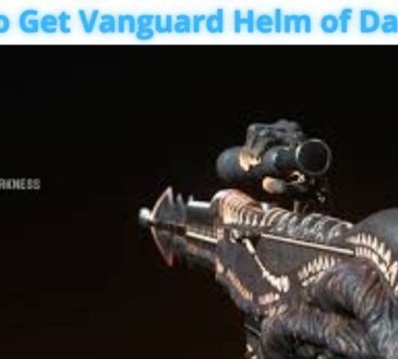 How to Get Vanguard Helm of Darkness