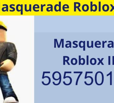 Masquerade Roblox ID