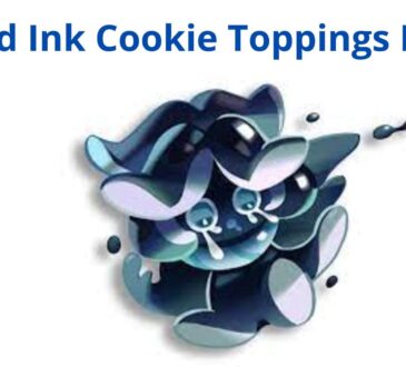 Squid Ink Cookie Toppings Build