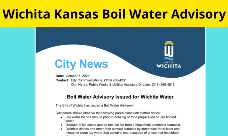 Wichita Kansas Boil Water Advisory