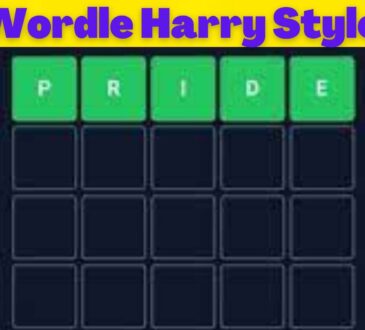 Wordle Harry Styles