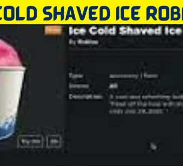 Ice Cold Shaved Ice Roblox