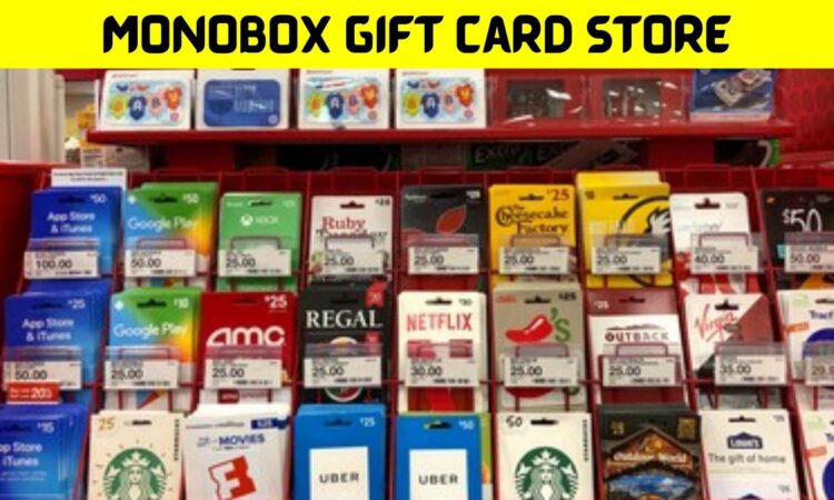 Monobox Gift Card Store