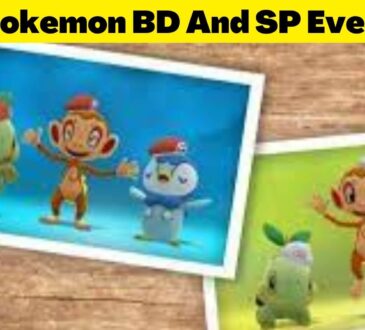 Pokemon BD And SP Event