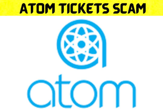 Atom Tickets Scam