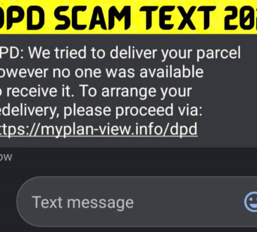 Dpd Scam Text 2022