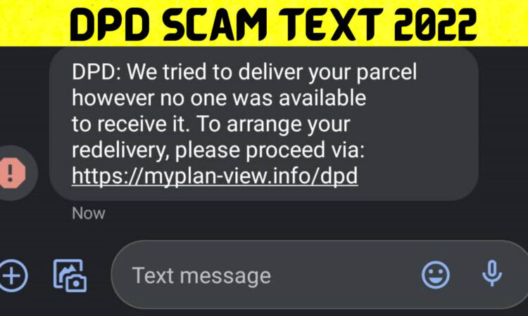 Dpd Scam Text 2022