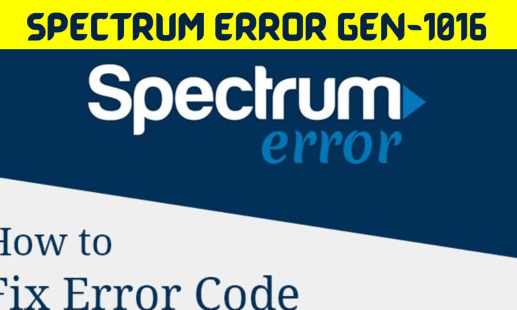Spectrum Error Gen-1016