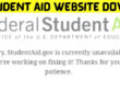 Student Aid Website Down