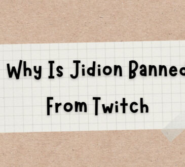 Why Is Jidion Banned From Twitch