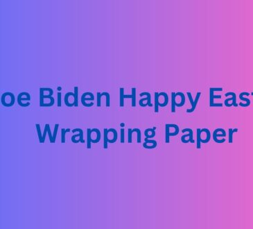 Joe Biden Happy Easter Wrapping Paper