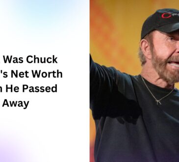 What Was Chuck Norris's Net Worth When He Passed Away