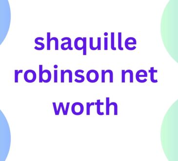 shaquille robinson net worth